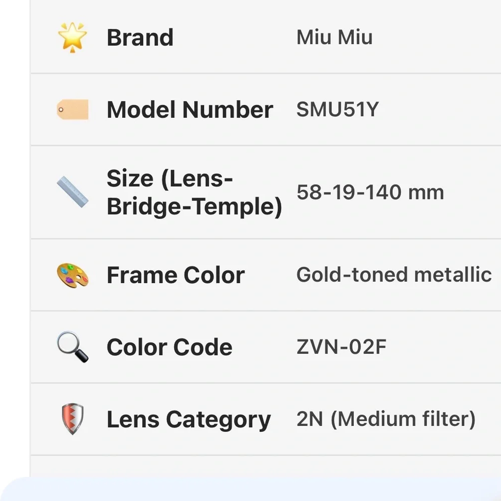 Miu Miu square embellished sunglasses NWOT